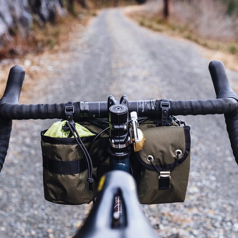 【SWIFT INDUSTRIES】KESTREL HANDLEBAR BAG (xpac/dark green) TRANSIT