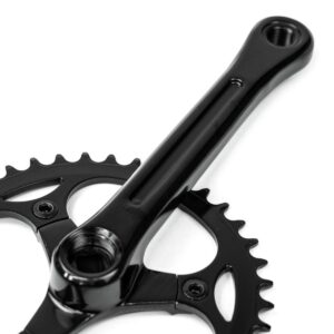 Alternative view of 【BLUE LUG】YMC crank set (black)