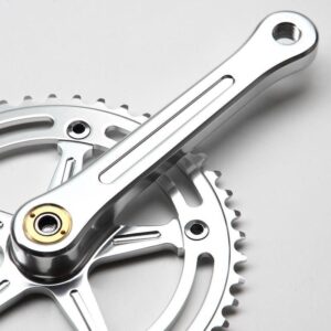 Alternative view of 【BLUELUG】RMC track crank set (all silver)