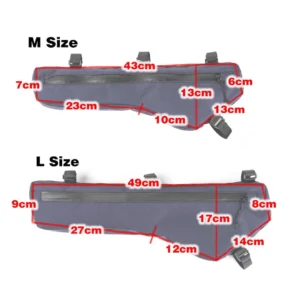 【FAIRWEATHER】Frame Bag SP (cordura/dalmatian) - 画像 (6)