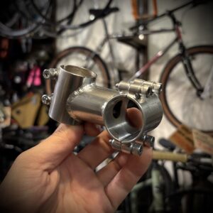 【NITTO】クランプオン MCR22 60mm 31.8 SIL