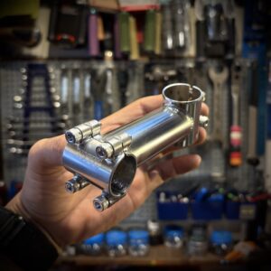 【NITTO】クランプオン MCR22 100mm 25.4 SIL - 画像 (3)